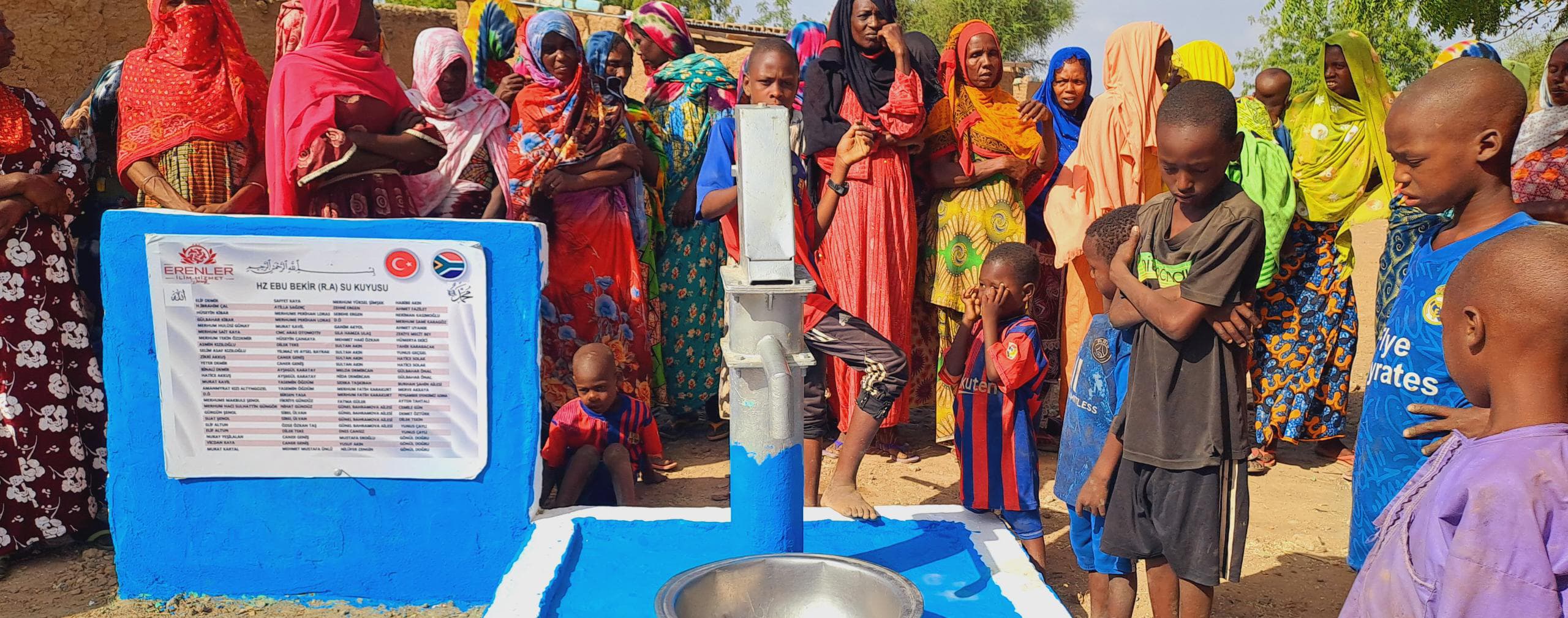 AFRİKA'DA 7 KÖYE 7 SU KUYUSU PROJESİ